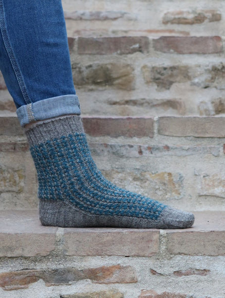 Aloe Sock knitting pattern - digital download with printed option