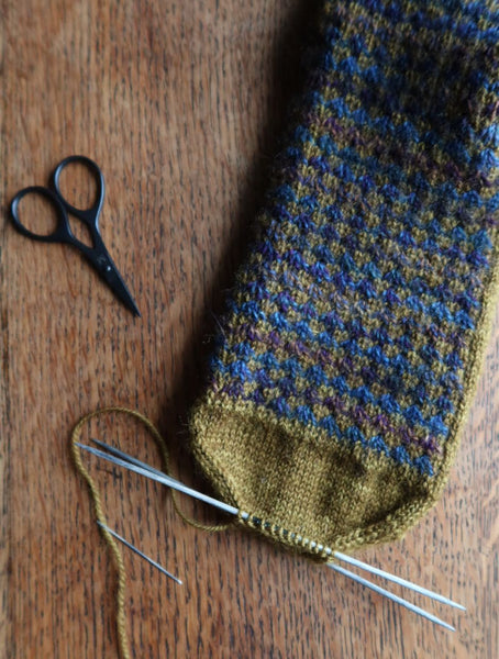 Aloe Sock knitting pattern - digital download with printed option