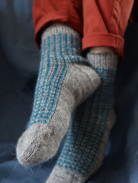 Aloe Sock knitting pattern - digital download with printed option