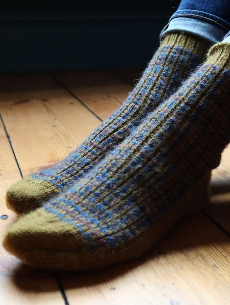 Aloe Sock knitting pattern - digital download with printed option