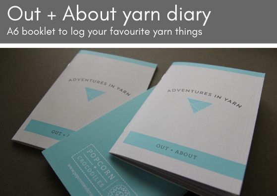 Adventures in Yarn journal and notebook - made in UK - Provenance Craft Co