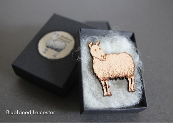 British Breed Brooches by Katie Green - Provenance Craft Co