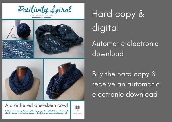 Positivity Spiral crochet pattern - Provenance Craft Co