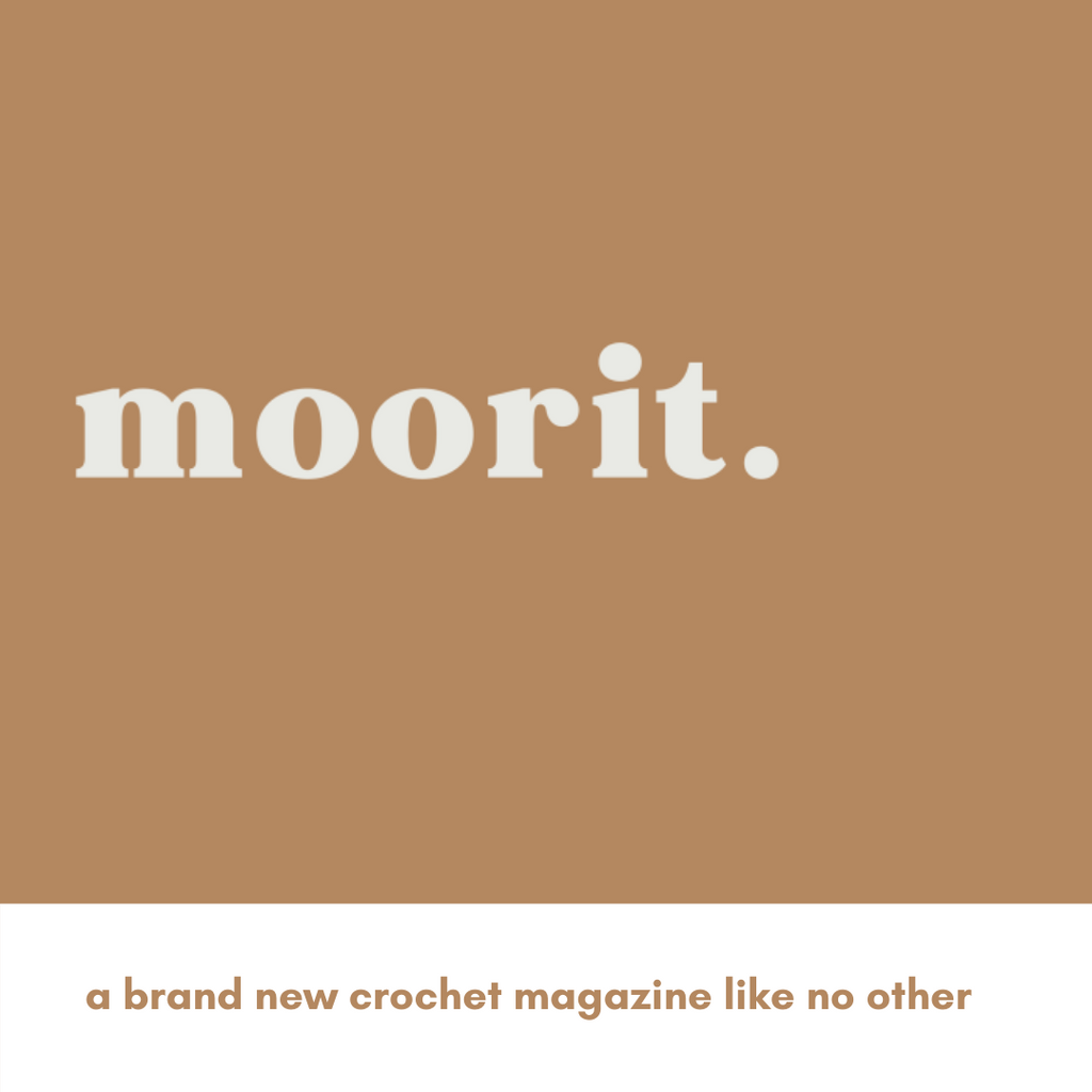 Excitement for Moorit Magazine - a crochet magazine with indie spirit