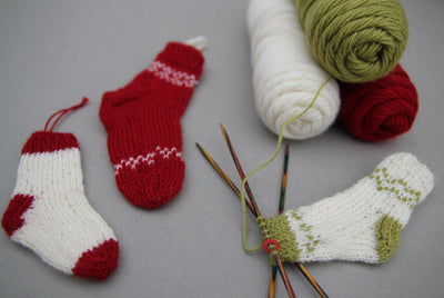 Little festive sock patterns