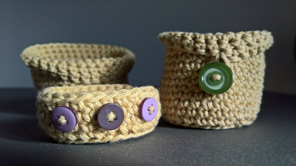 Little Crocheted Container patterns