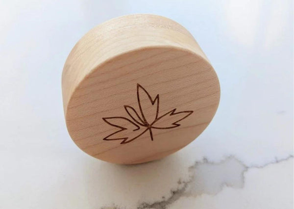 Wooden Tape Measure by Thread and Maple