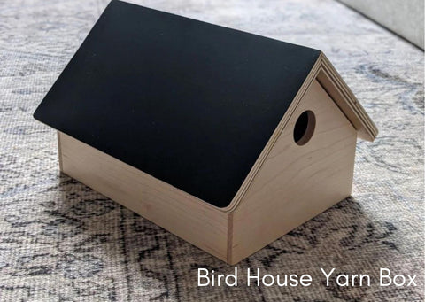 Bird House Yarn Box by Thread and Maple