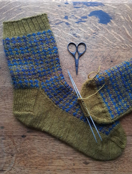Aloe Sock knitting pattern - digital or hard copy