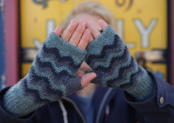 Brixham Mittens crochet pattern - digital download with printed option