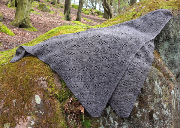 Bumble Hap crochet pattern - digital or hard copy