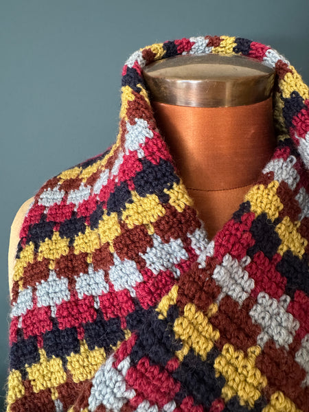 Metro Cowl crochet pattern DK - digital download with printed option