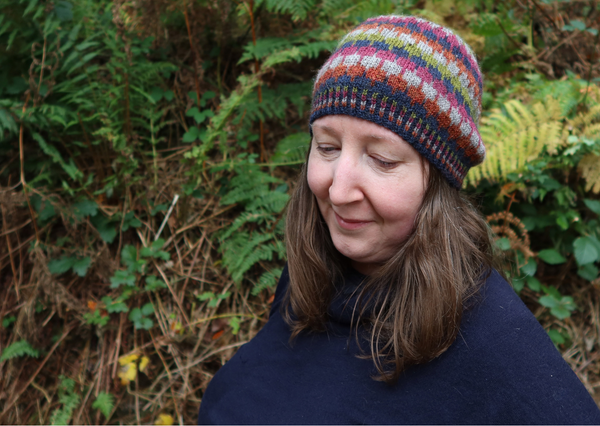 Inbetweenie Beanie knitting pattern - digital download with printed option