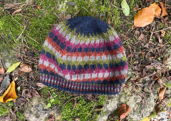 Inbetweenie Beanie knitting pattern - digital download with printed option