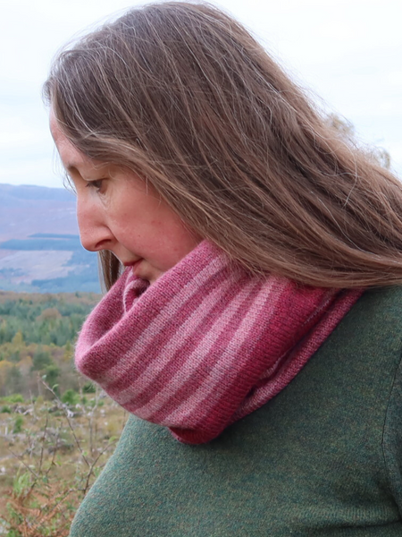 Loft cowl knitting pattern - digital or hard copy