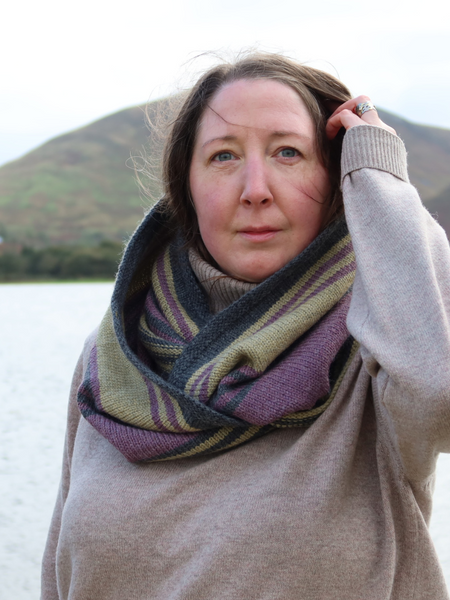 Loft cowl knitting pattern - digital or hard copy