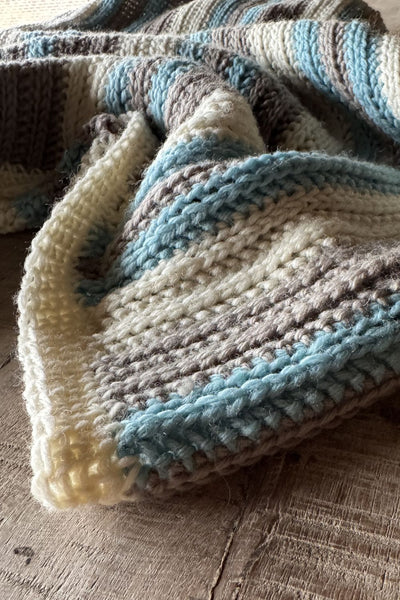Pebble Spotter Blanket crochet pattern - digital download with printed option