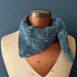 Pop Or Not Shawl crochet pattern (UK & US terminology) - digital download with printed option