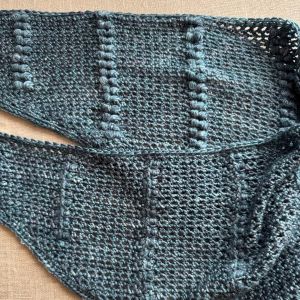 Pop Or Not Shawl crochet pattern (UK & US terminology) - digital download with printed option