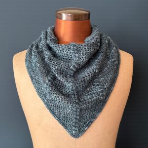 Pop Or Not Shawl crochet pattern (UK & US terminology) - digital download with printed option