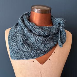 Pop Or Not Shawl crochet pattern (UK & US terminology) - digital download with printed option