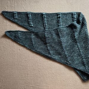 Pop Or Not Shawl crochet pattern (UK & US terminology) - digital download with printed option