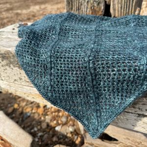 Pop Or Not Shawl crochet pattern (UK & US terminology) - digital download with printed option