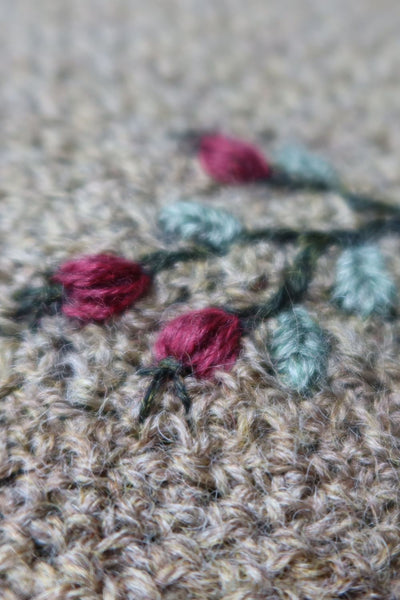 Rambling Rose Wrap crochet pattern - digital download with printed option