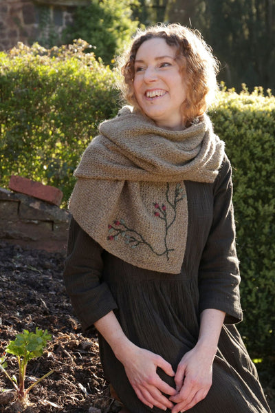 Rambling Rose Wrap crochet pattern - digital download with printed option