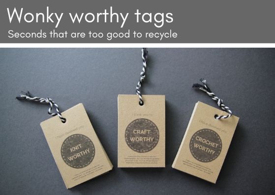 SALE WONKY Worthy gift tags - Provenance Craft Co