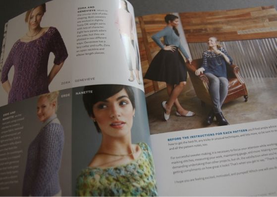 Top-down Crochet Sweaters by Dora Ohrenstein - Provenance Craft Co
