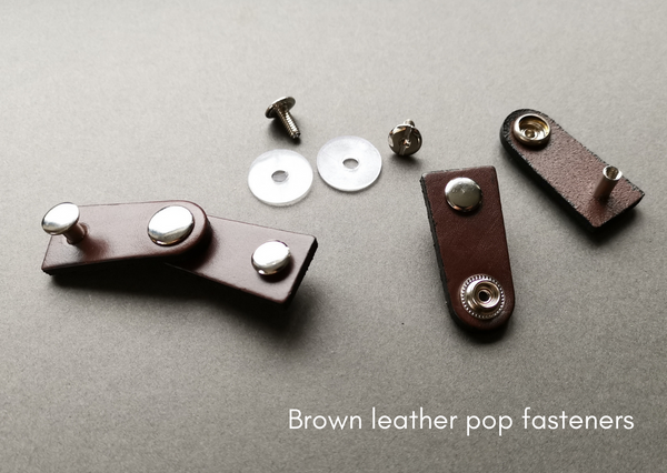 Jul designs leather cuffs, shawl pins & sticks and leather fasteners - Provenance Craft Co