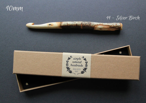 Wooden crochet hooks - handmade in the UK - Provenance Craft Co