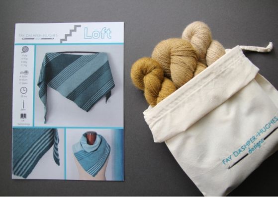 KIT for Loft crochet pattern 4 ply - Provenance Craft Co