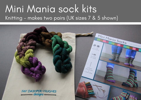 KIT for Mini Mania Socks - Provenance Craft Co