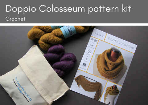 KIT for Doppio Colosseum crochet pattern - Provenance Craft Co
