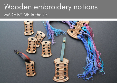 Wooden tools for embroidery - Provenance Craft Co