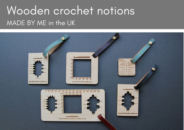 Wooden tools for crocheters - Provenance Craft Co