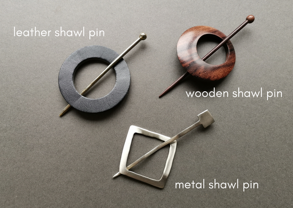 Jul designs leather cuffs, shawl pins & sticks and leather fasteners - Provenance Craft Co