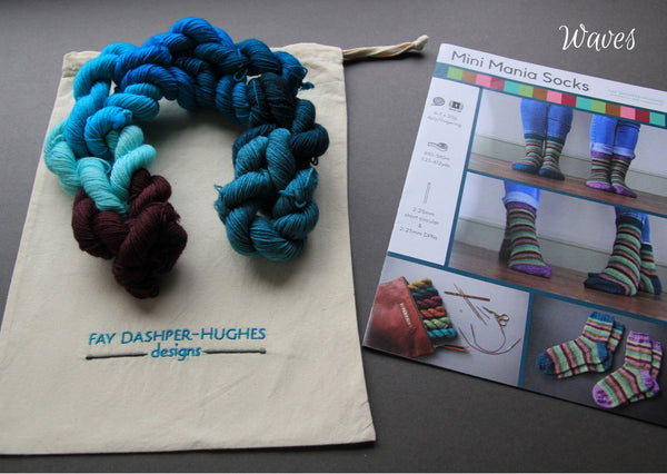 KIT for Mini Mania Socks - Provenance Craft Co