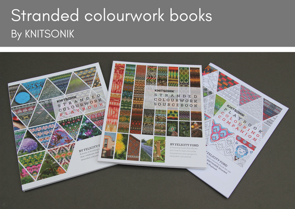 KNITSONIK colourwork books - Provenance Craft Co