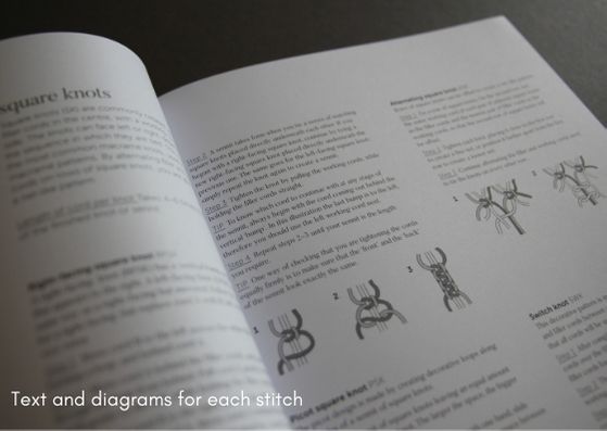 Macrame book by Fanny Zedenius - Provenance Craft Co