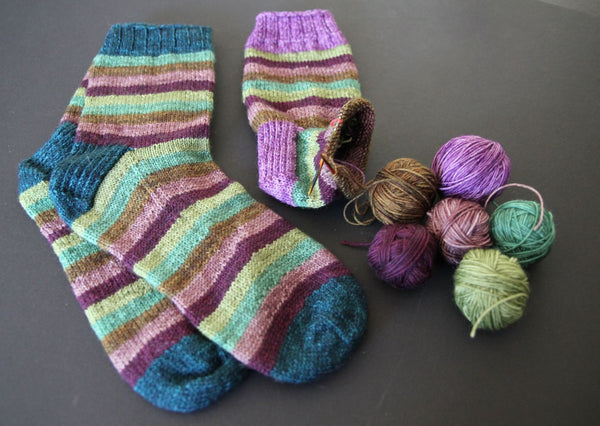 KIT for Mini Mania Socks - Provenance Craft Co