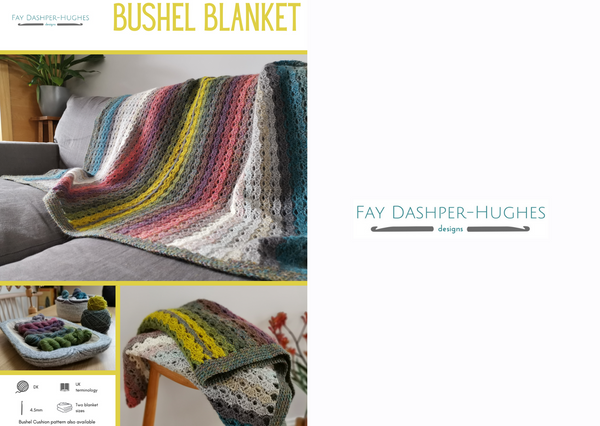 Bushel Blanket crochet pattern - digital or hard copy