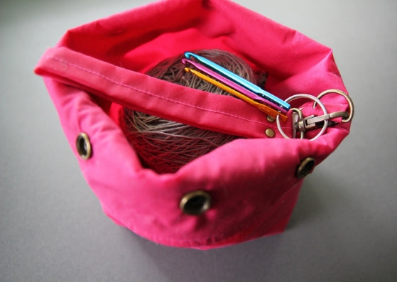 Crochet hook keyring - Provenance Craft Co