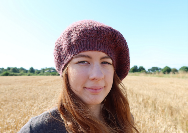 Positivity Spiral Hat crochet pattern