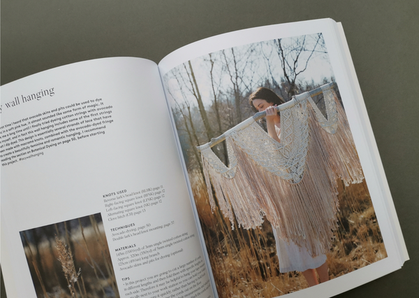 Macrame 2 book by Fanny Zedenius - Provenance Craft Co