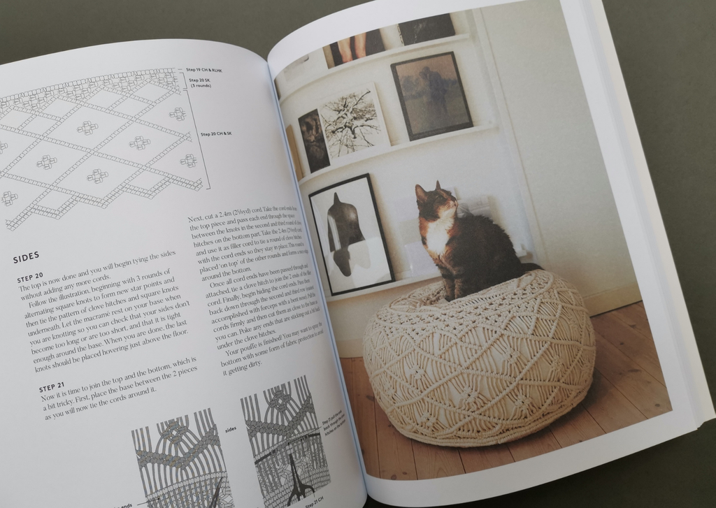 Macrame book by Fanny Zedenius – Provenance Craft Co