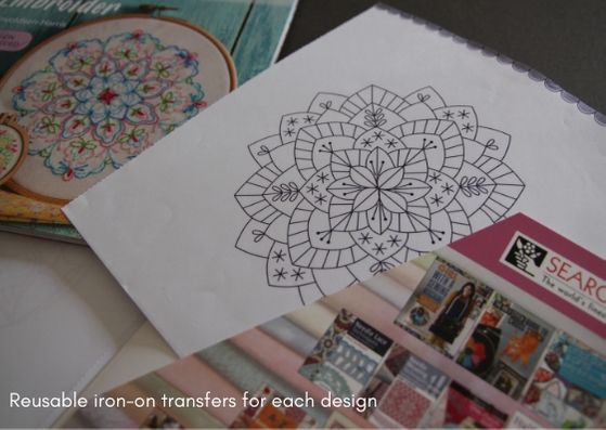 Mandalas to Embroider by Carina Envoldsen-Harris - Provenance Craft Co