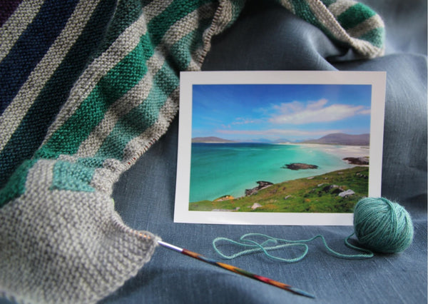 Scottish Rainbow Blanket knitting pattern - digital or hard copy